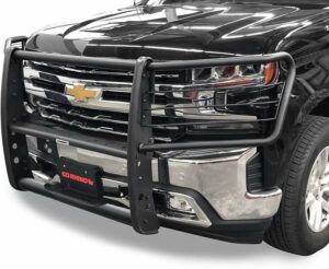 grille guard to protect the front of your truck. click image to buy now.