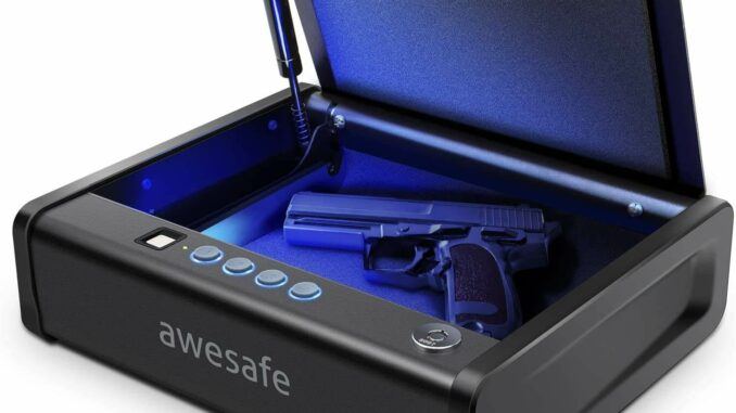 hand gun safes available for sale. click image to buy now.